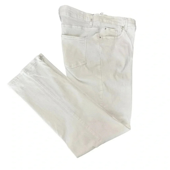 Lee Platinum Label 12M white‎ cotton stretch jeans - Picture 4 of 7